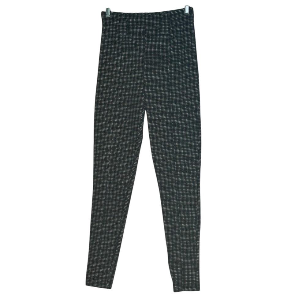 Forever 21 black white plaid skinny pants size Small